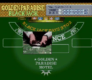 Las Vegas Dream in Golden Paradise (Japan) screen shot game playing